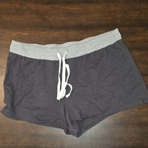 Sonoma Black and Gray Women's Athletic Shorts